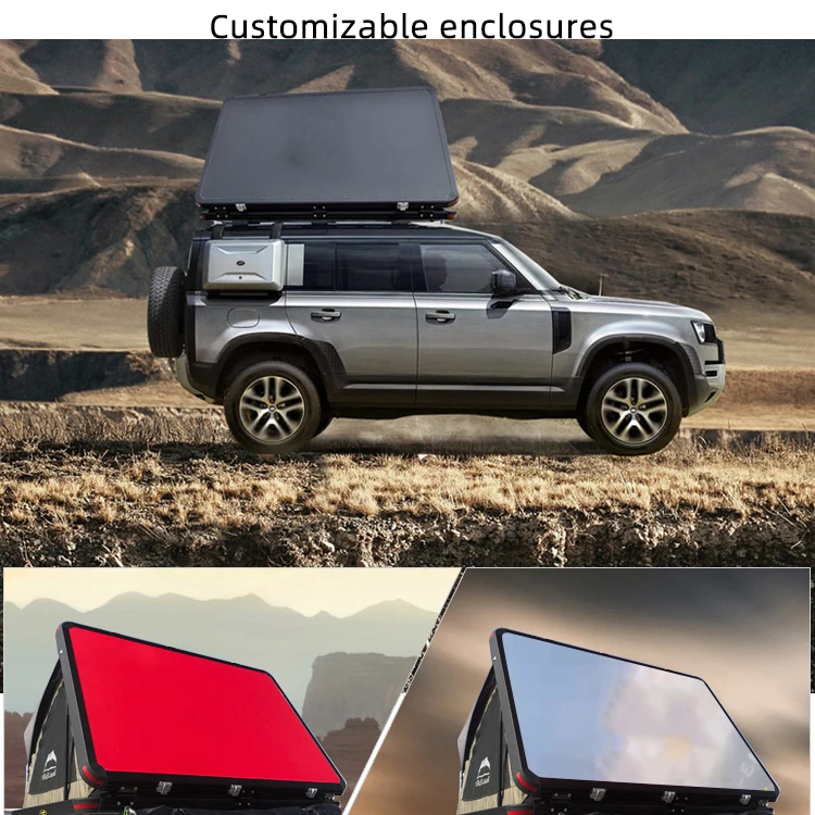 suv tailgate ford ranger pickup trailer  roof tents  outdoor for car camping