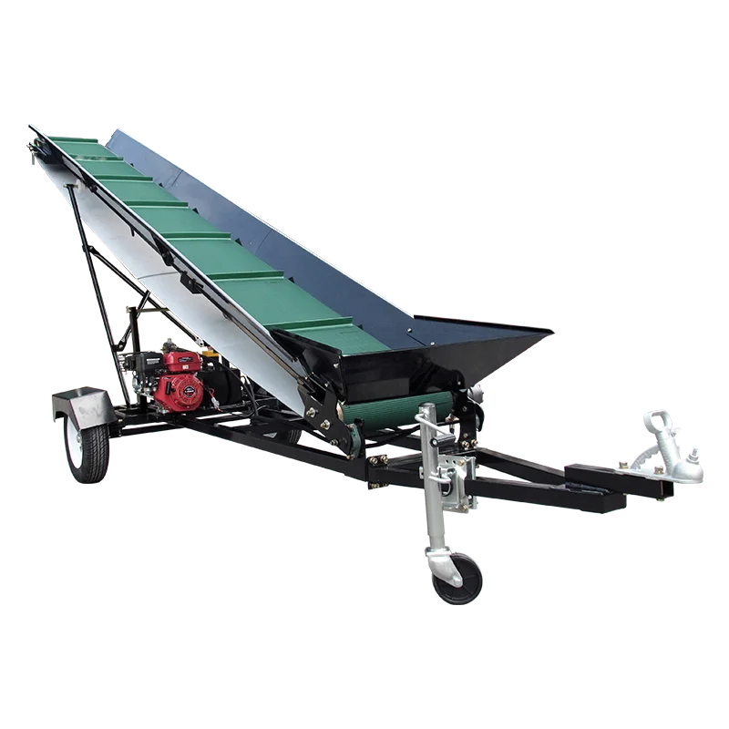 Гидравлическая конвейерная лента для загрузки грузового конвейера дров