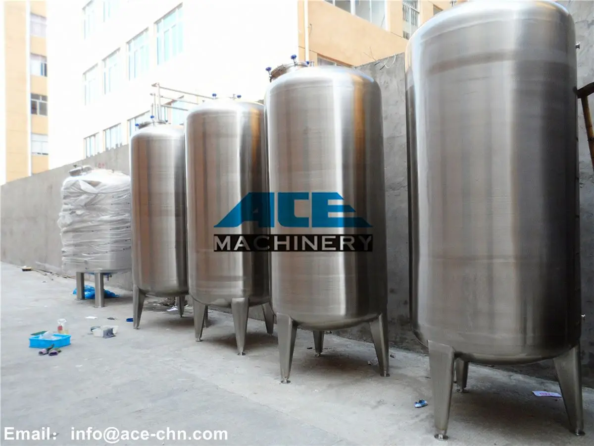 Ace Stainless Steel Ss316l/Ss304l For Cosmetics Cream/Lotion/Ointment/Shampoo/Hair Gel/Liquid Soap Storage Tank