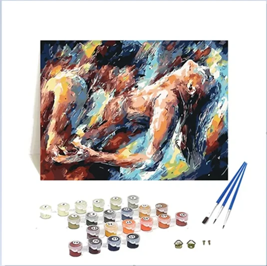 import from china dancing of sexy young beautiful girl nude woman back pictures   Hand painted oil painting picture bedroom