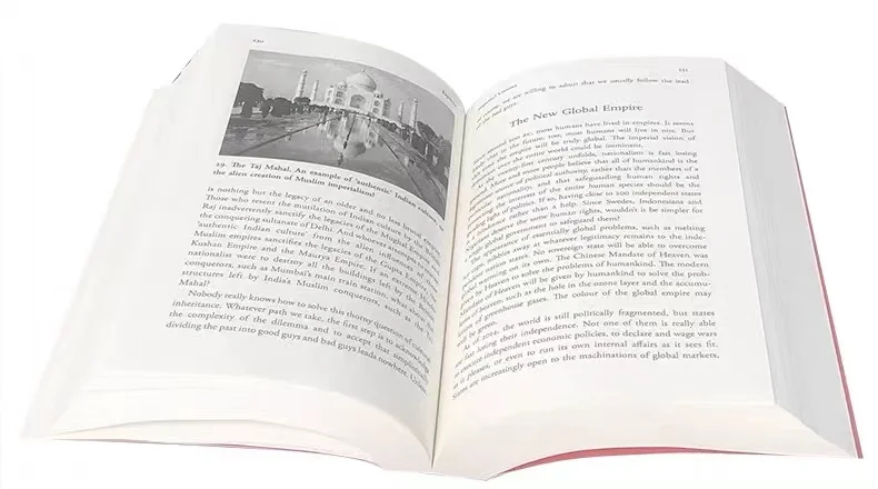 paper & paperboard printing  Israeli super bestseller English original makes humans re-examine their Homo sapiens