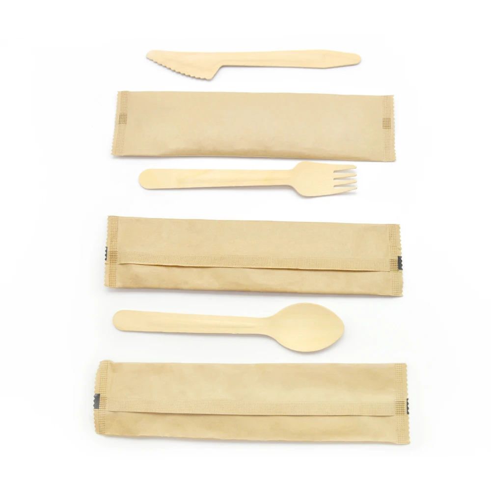Biodegradable Disposable 95mm Birch Wooden Cutlery Eco Friendly Heart Wooden Spoon