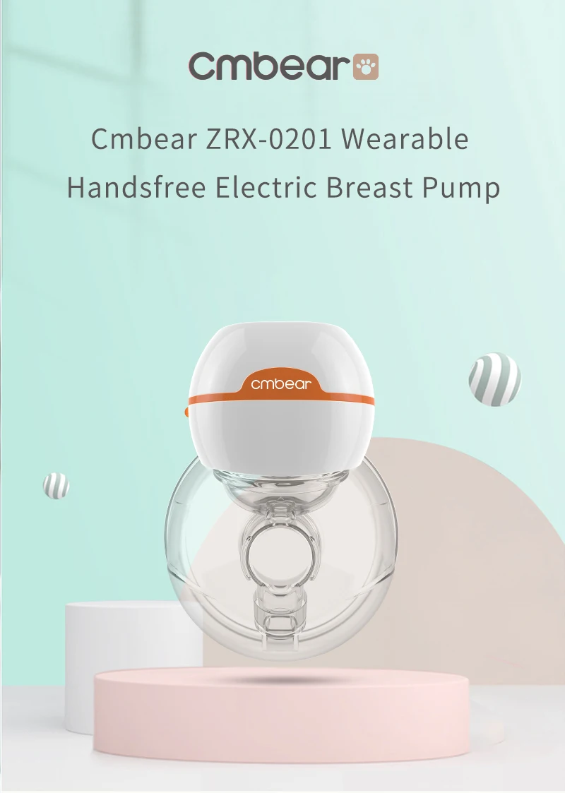 baby silicone  hands free breast pump vacuum breast pump tubless  breast milk pumping machine