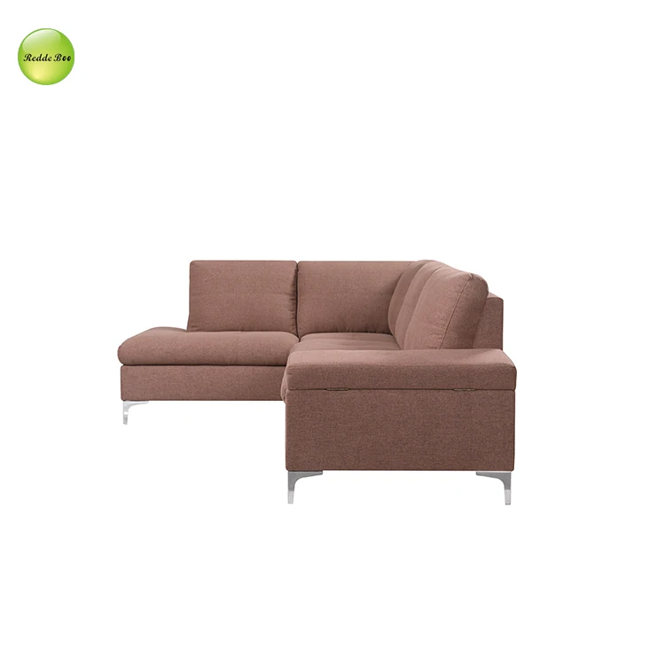 Russian modern design extra large fabric corner sofa for european W8015