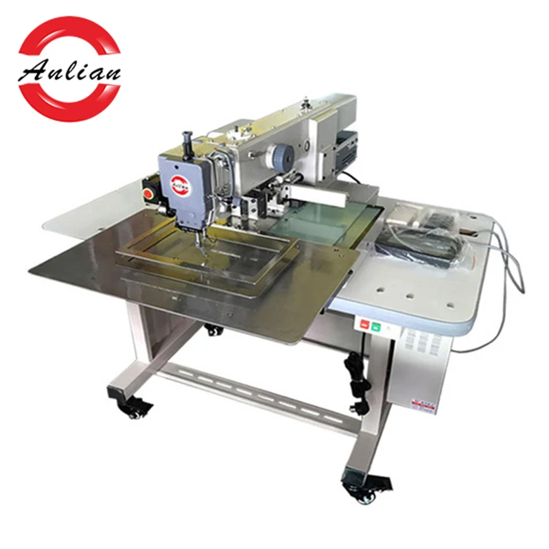 Industrial single needle post bed wig lockstitch wig sewing machine with walking foot