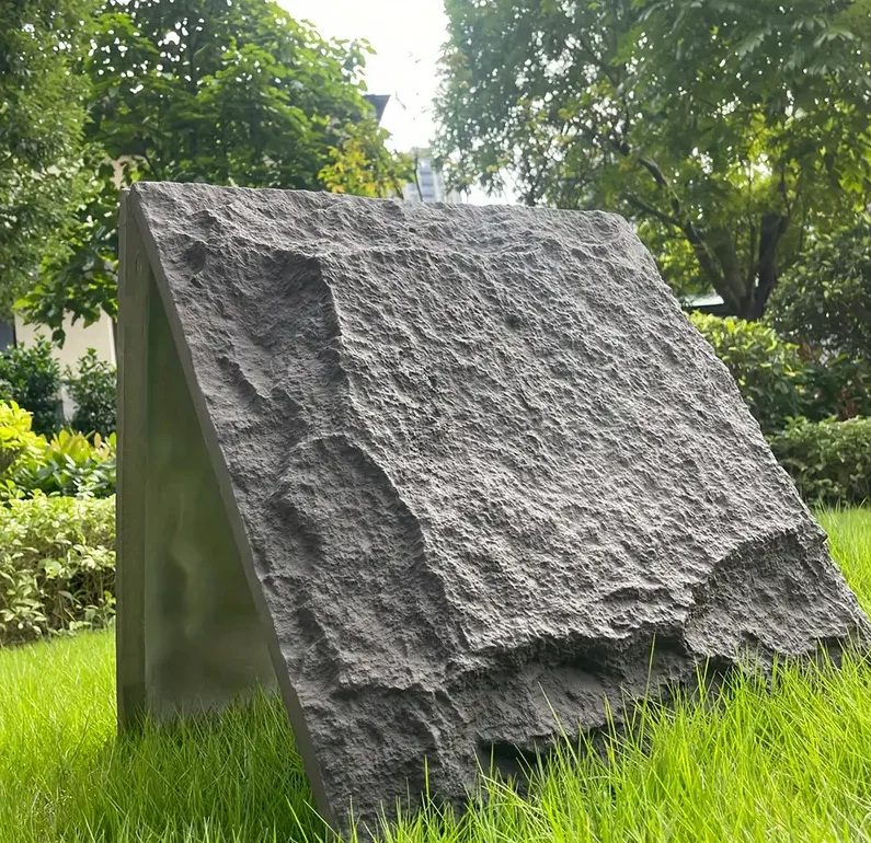 PU Mushroom Light Weight Cultural Polyurethane Pu Decorative Stone Brick Wall Panel