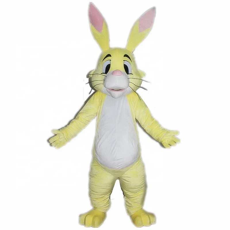 Smart Cartoon Adult Cosplay Party Look Custom Easter Rabbit Adult Mascot Costume for Sale