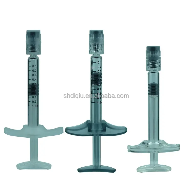 Prefilled Syringe for Saline Sterilized Safety Medical Glass/pp Disposable 1ml 3ml 5ml 10ml Injection & Puncture Instrument