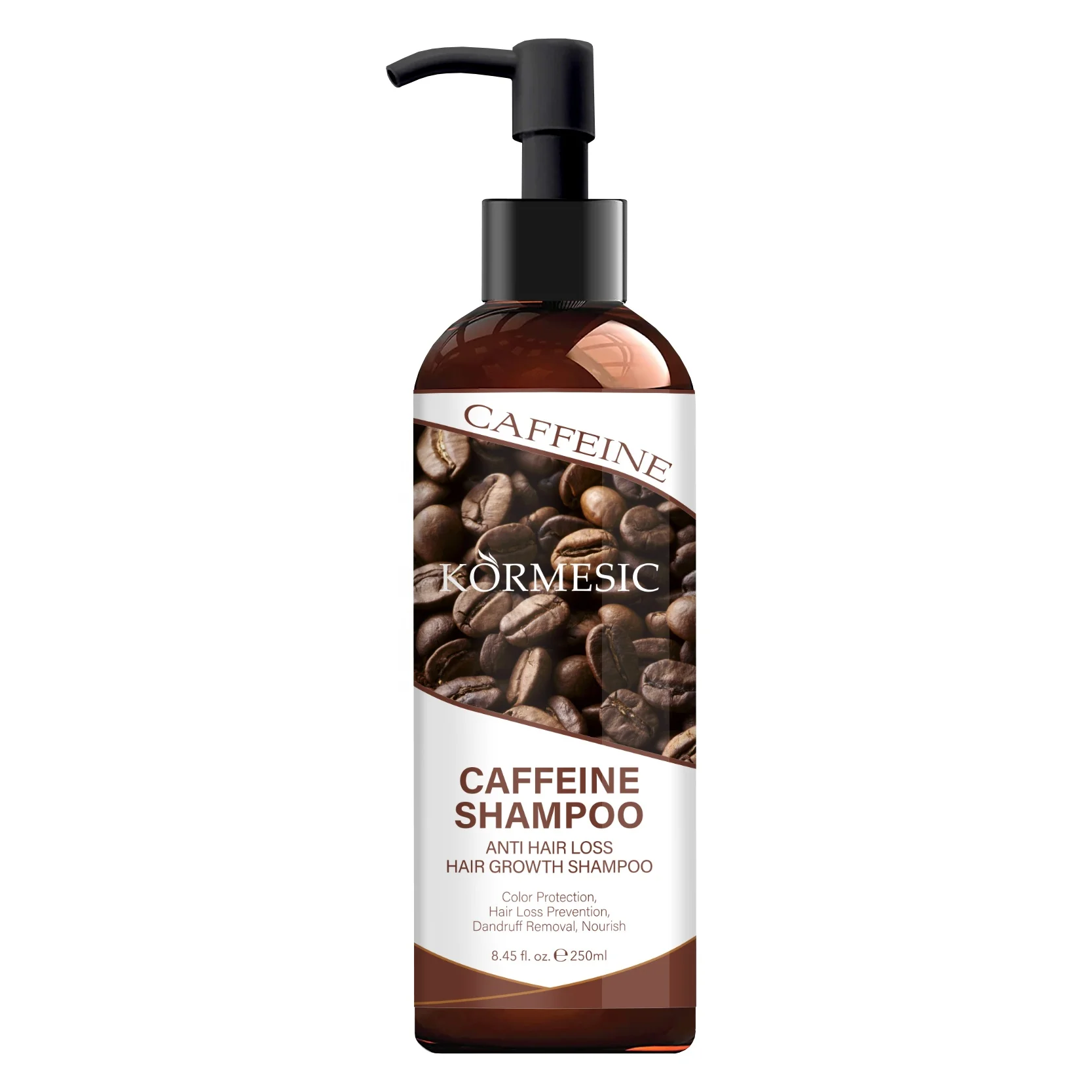 KORMESIC factory 400ml hair care nourishing natural mild organic ginseng shampoo