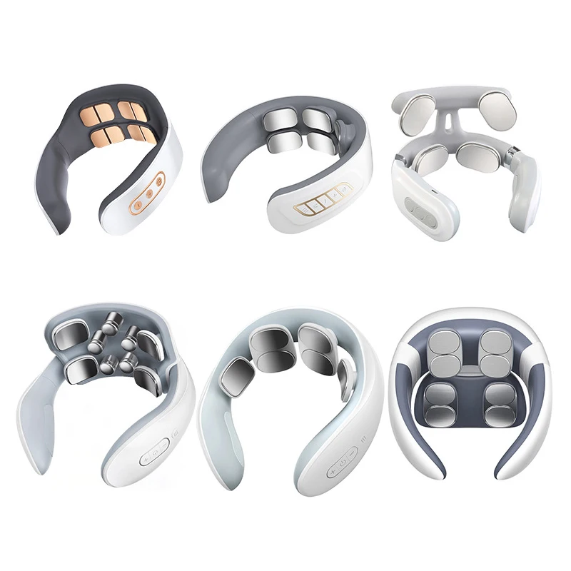 Portable intelligent electric heated neck massager Neck massage Hanging neck massager