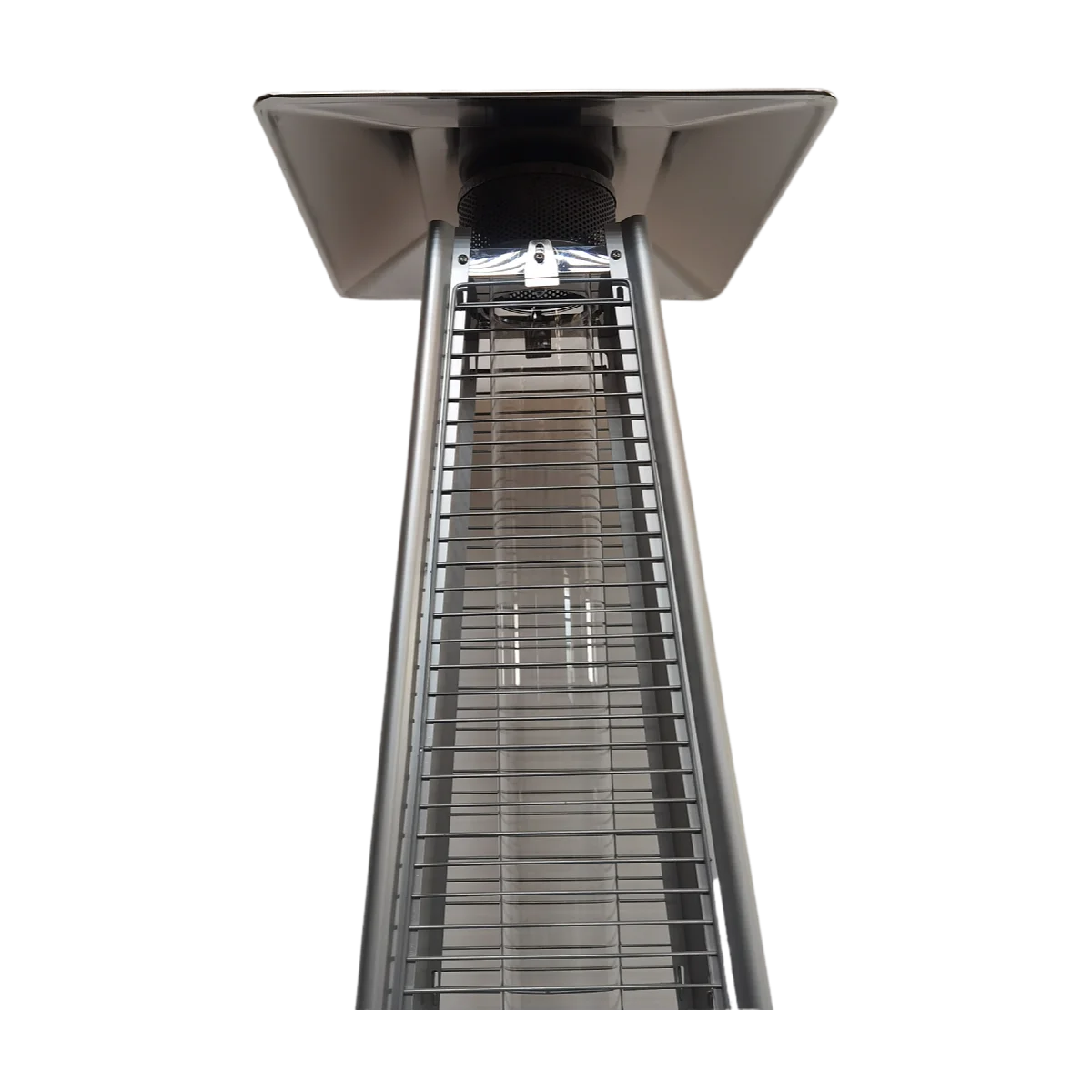 Outdoor Gas Patio Heater Wheeled Standing Tower Heater