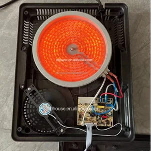 2000W Infrared Cooker PCB Control Electric Induction Cooker Circuit Board Spare Parts Control Lamp Board