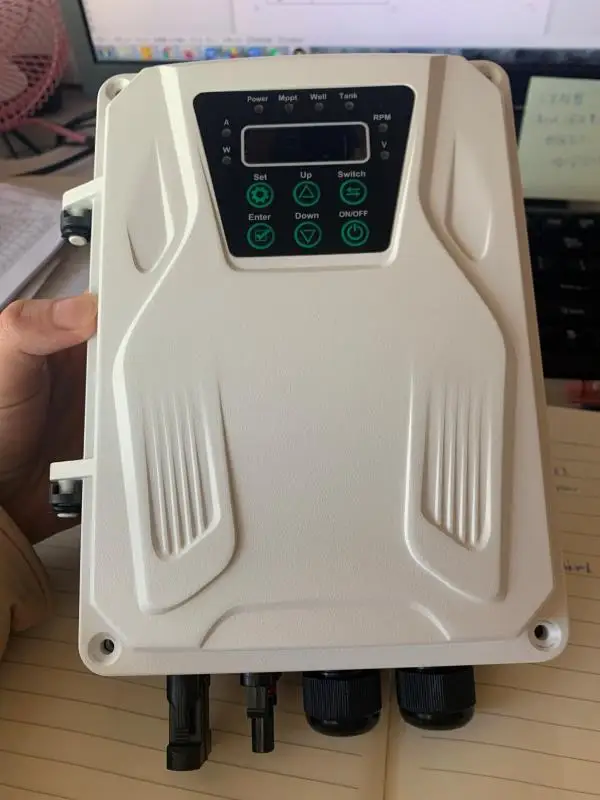 feili solar submersible water pump in 1 horse power 1000 volts solar borehole water pumping machine solar deep well water pump