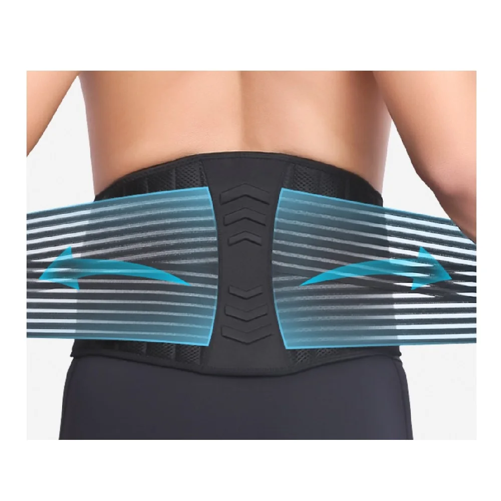 Adjustable working waist back brace lumbar support belt with Good Product Quality