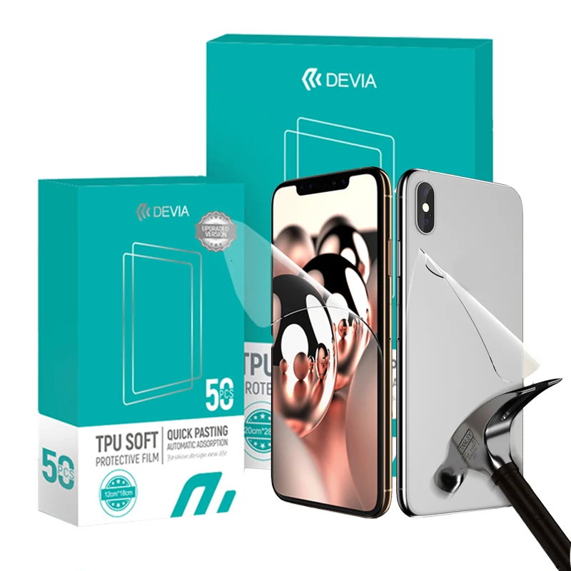 Прозрачная защитная Гидрогелевая пленка HD TPU для машины для резки гидрогелевой пленки