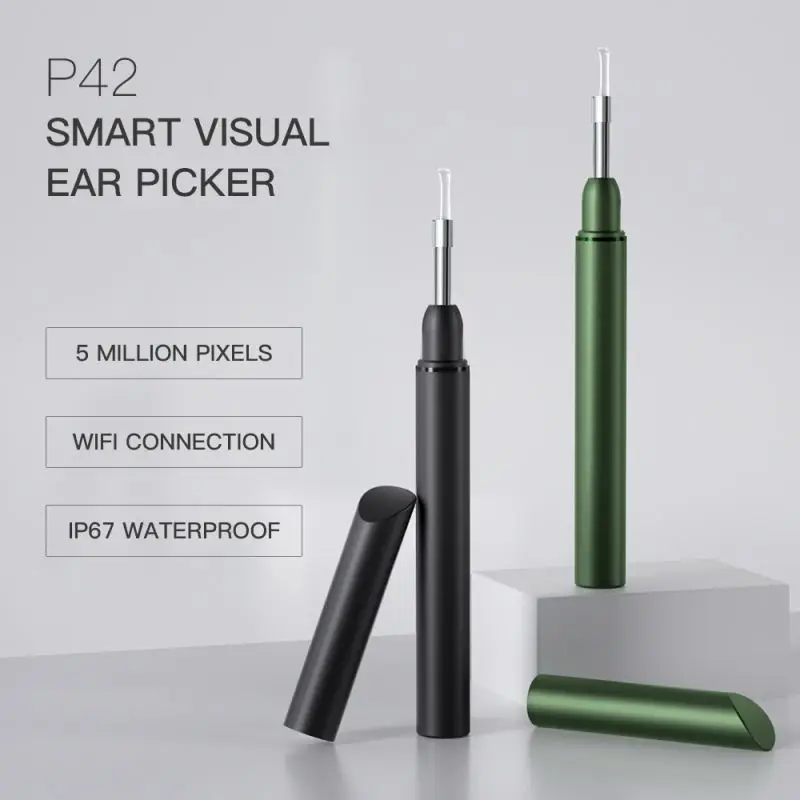 Timesiso P42 3.9mm 2MP visual earwax removal endoscope camera wireless