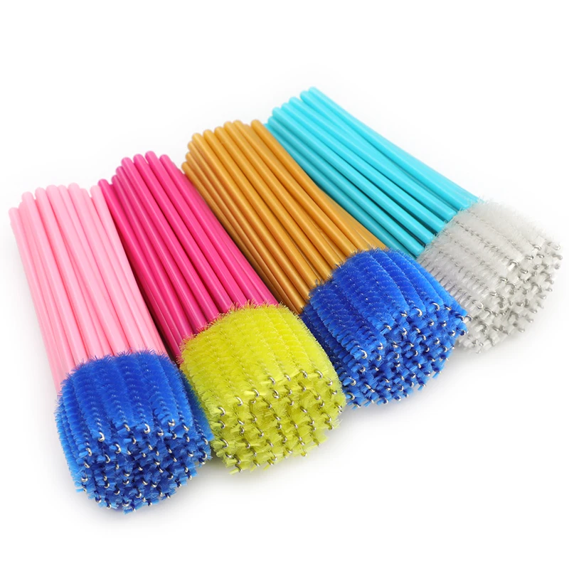 100pcs Microblading Cotton Tipped Applicator Wood Sticks Tattoo Pointed Cotton Swab