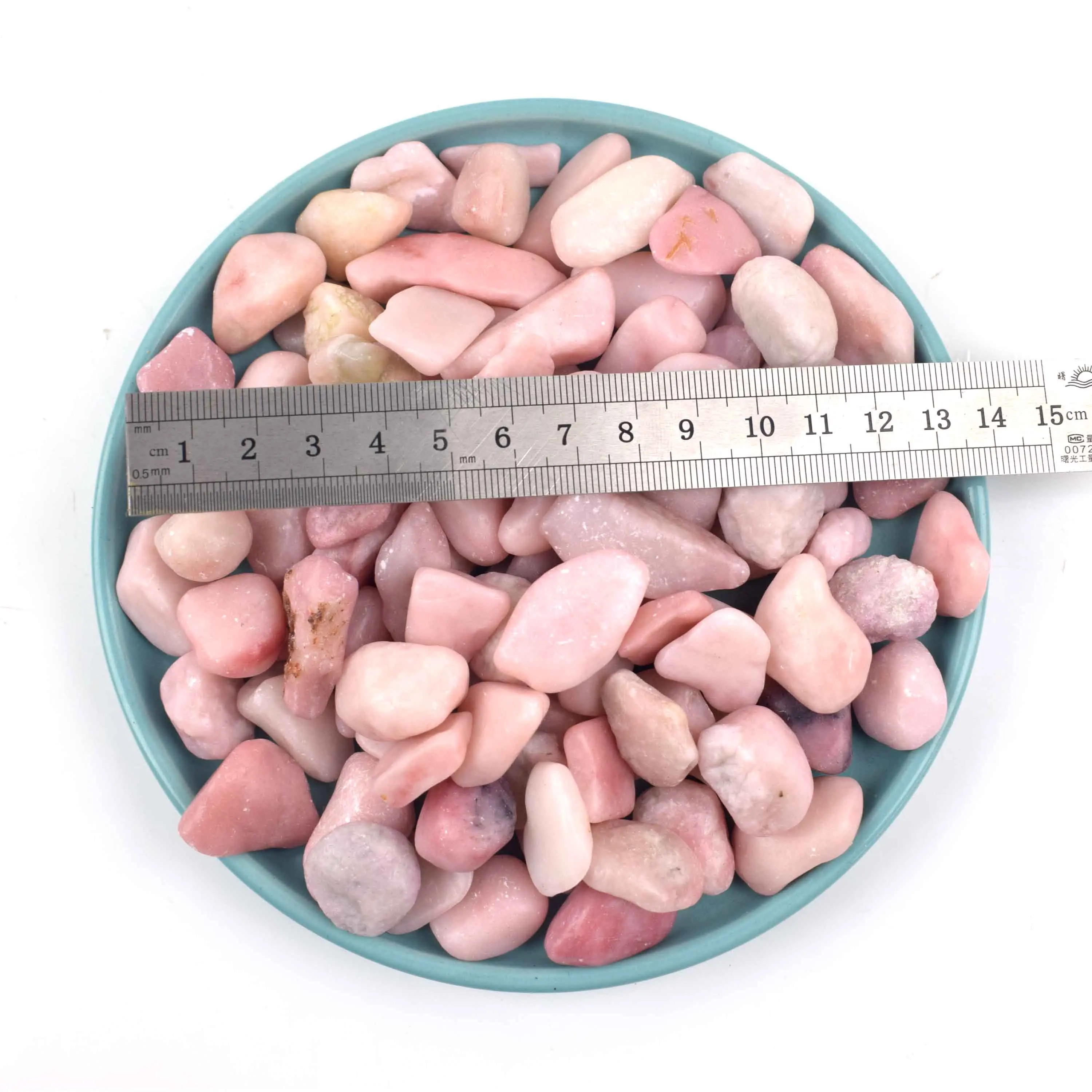 Wholesale Nature Crystals Polished Pink Opal Tumbled Stone For Sale
