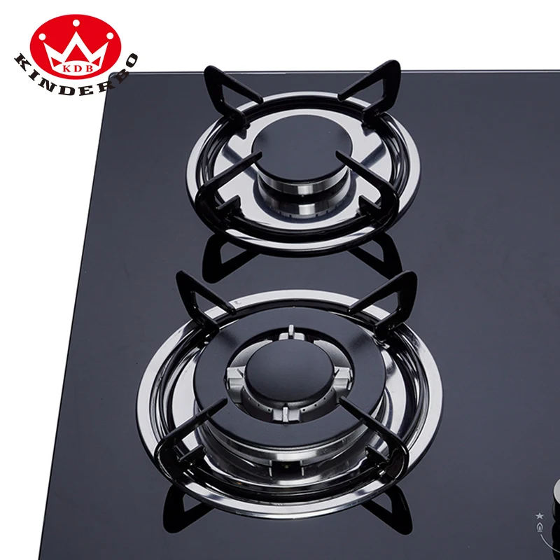 Китай оптовая продажа новая панель из закаленного стекла газовая плита встроенная в 4 горелки варочная
