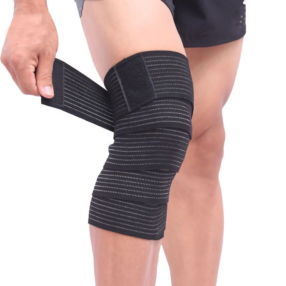 Boer Customized Color Powerlifting Leg Support Weightlifting Knee Wraps