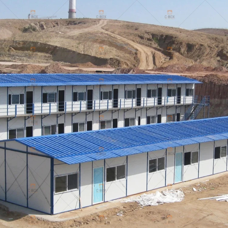 
China supplier light steel k type modular home new design prefabricated worker house 
