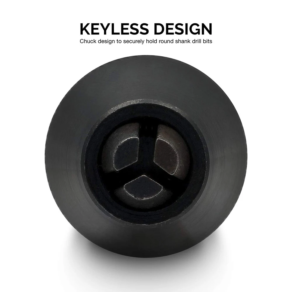 
Keyless Drill Chuck 0.3-3.6mm Conversion Tool 1/4