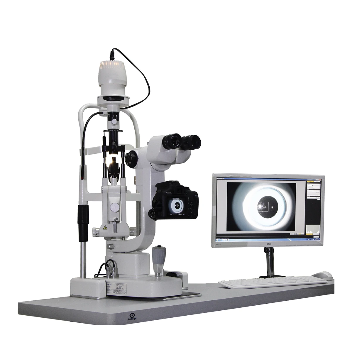 Оптовая продажа цена офтальмологических LS-5 цифровая щелевая лампа для