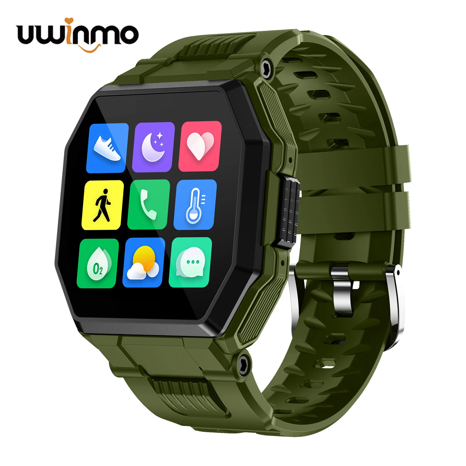 Контроль яркости камеры 1,54 дюймов полный сенсорный IP67 Bluetooth музыкальный звонок мужские и женские Смарт-часы