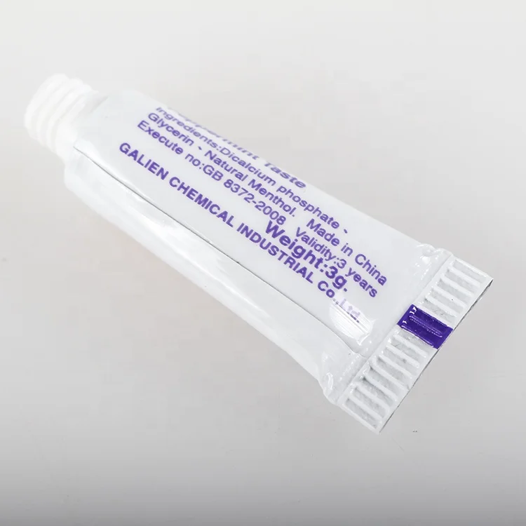 Size Disposable Airline Mini Hotel Toothpaste Customized Cheap Bulk Travel White for Hotel 5000pcs Adult