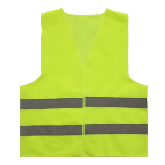 Wholesale Customized Logo Roadway Safety Jacket High Visibility Engineer Work Construction Clothing Orange Green Reflective Vest