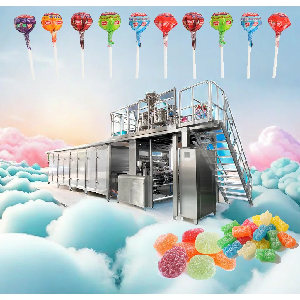 2025 Shanghai JY-300 Hot Selling Stainless Steel Jelly Bean Depositor Gummy Candy Machinery Gummy Bear Candy Making Machine