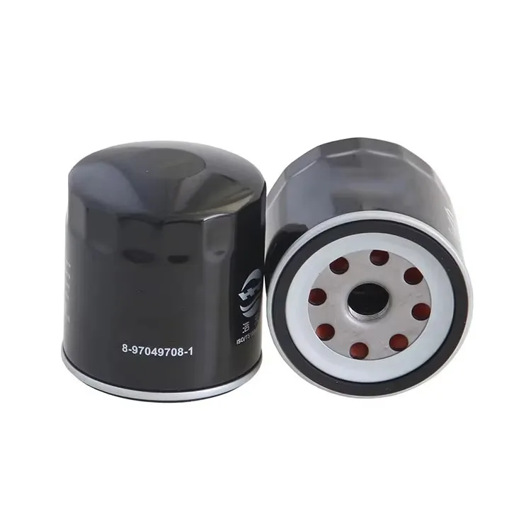 Оригинальные запчасти для грузовиков 4JG1 4JG2 C240 TFR TFS NKR QKR 8-97049708-1 8970497081 масляный фильтр