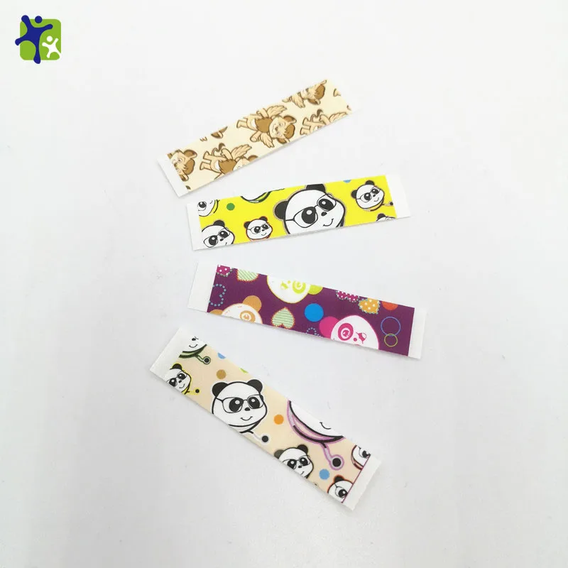 
New Products Custom Cartoon Printed Kids Adhesive Bandage Band Aid 