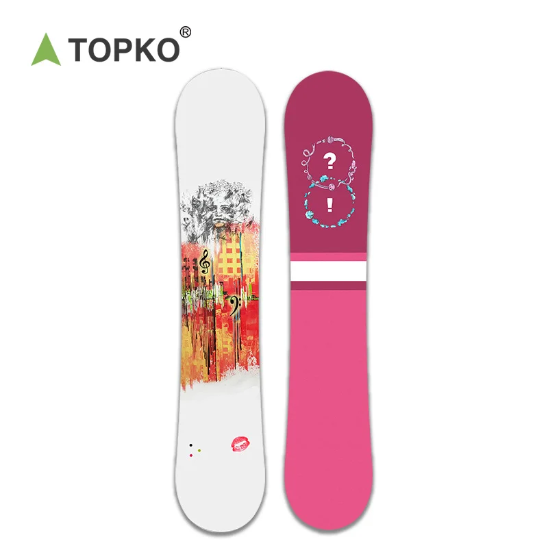 2020 New Professional Custom Skateboard Snowboard for Adult Child Skiing Print Travel Strap snowboard