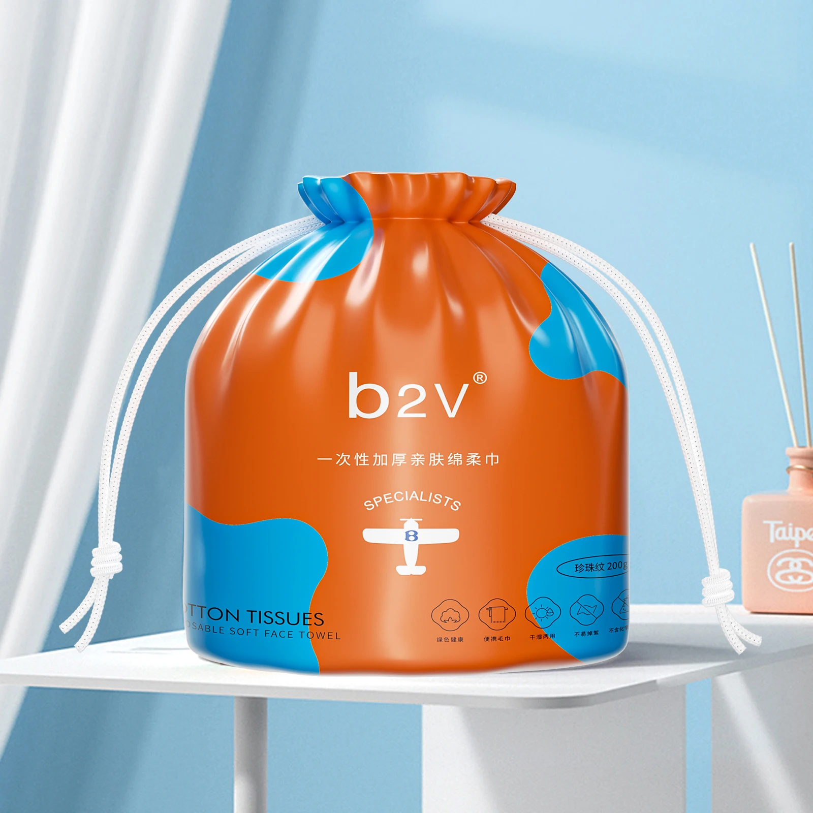 Cotton Facial Tissues Wipe Cotton Towel for Premium Comfort and Softness dry wipes non woven fabric