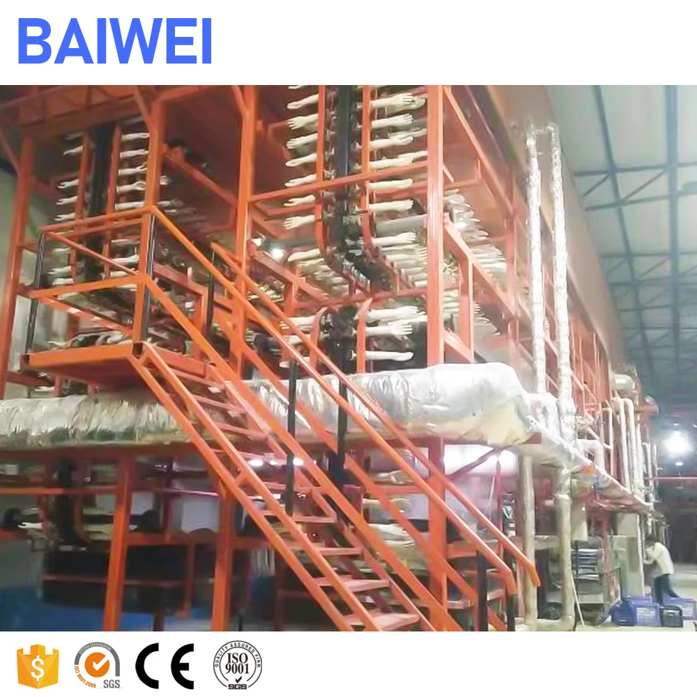 CE Approved Horizontal Blx No Package Automatic Machine Latex Glove Production Line