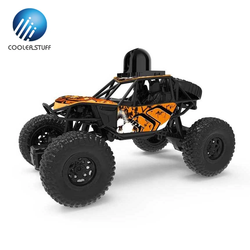 Coolerstuff 1/22 Радиоуправляемый автомобиль с Wi-Fi камерой 2,4G 4WD с дистанционным управлением и камерой 720P грузовик-багги