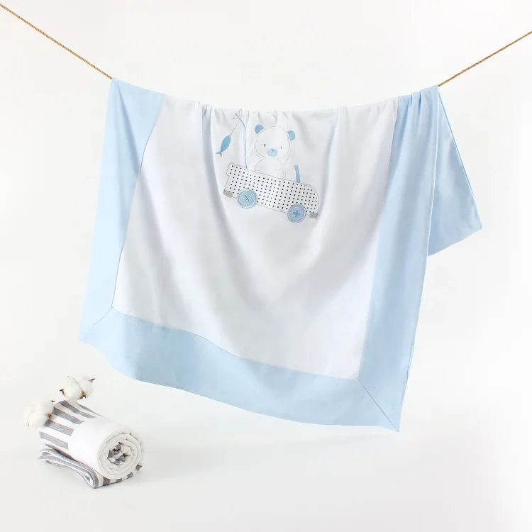 Wholesale Customized Cheap Hot Sale Super Soft Comfortable Printed Design Infant Swaddle Custom Baby Boys Girls Blankets