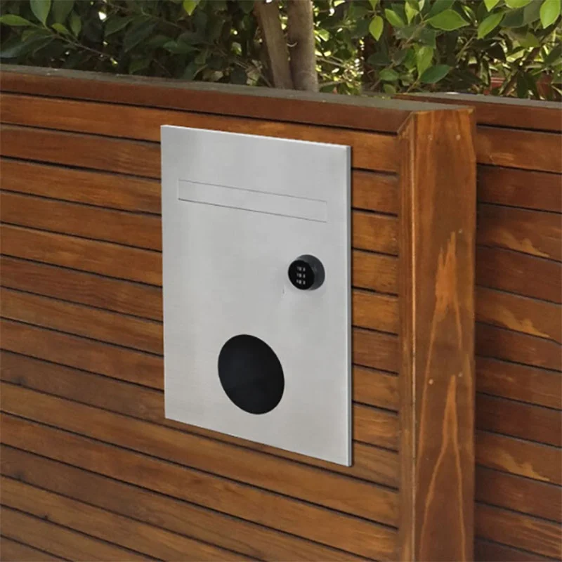 Factory Wholesale Outdoor Metal Steel Waterproof Anti-Theft Post Newspaper Letter Mailbox Australian Rustproof Mail Letterbox