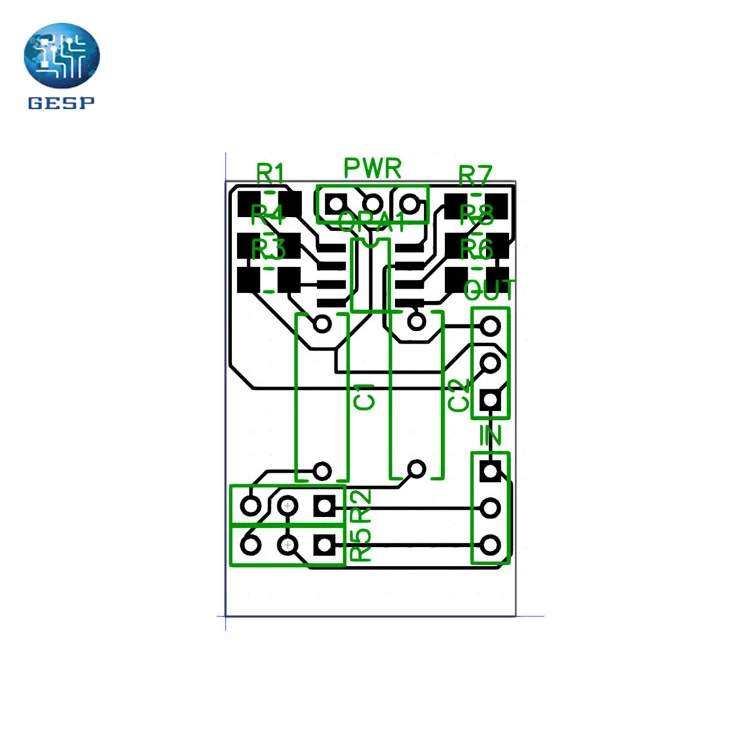 Wi-Fi беспроводной плате маршрутизатор печатной платы конструкция сборки и макет службы