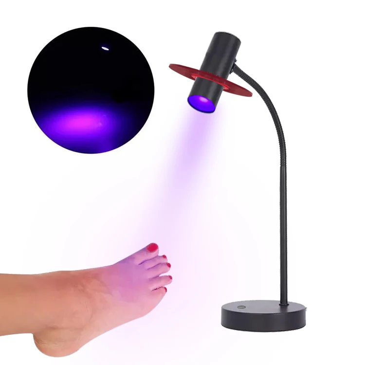 Black 3W Cordless Portable Professional Wireless Rechargeable Art UV Led Acrylic Flash Curing Gel Nail Polish Dryer Lamp Light