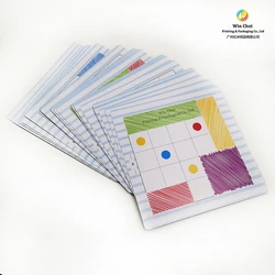 ODM Spot UV Varnishing a board game 5 letters for adults