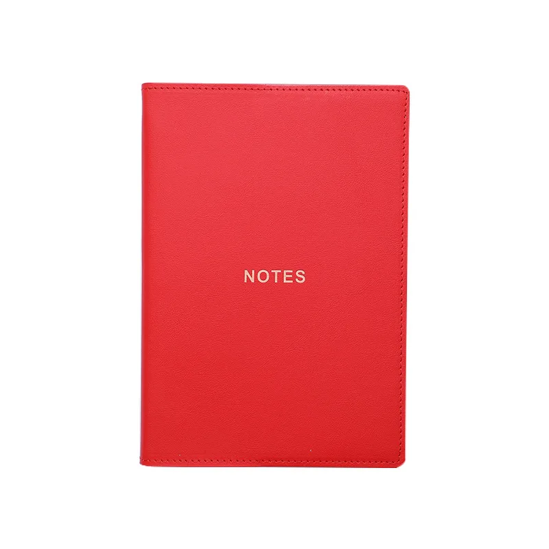 Faux PU Leather soft coverWaterproof School Notebook custom journal retro soft leather hardcover journal notebook logo available