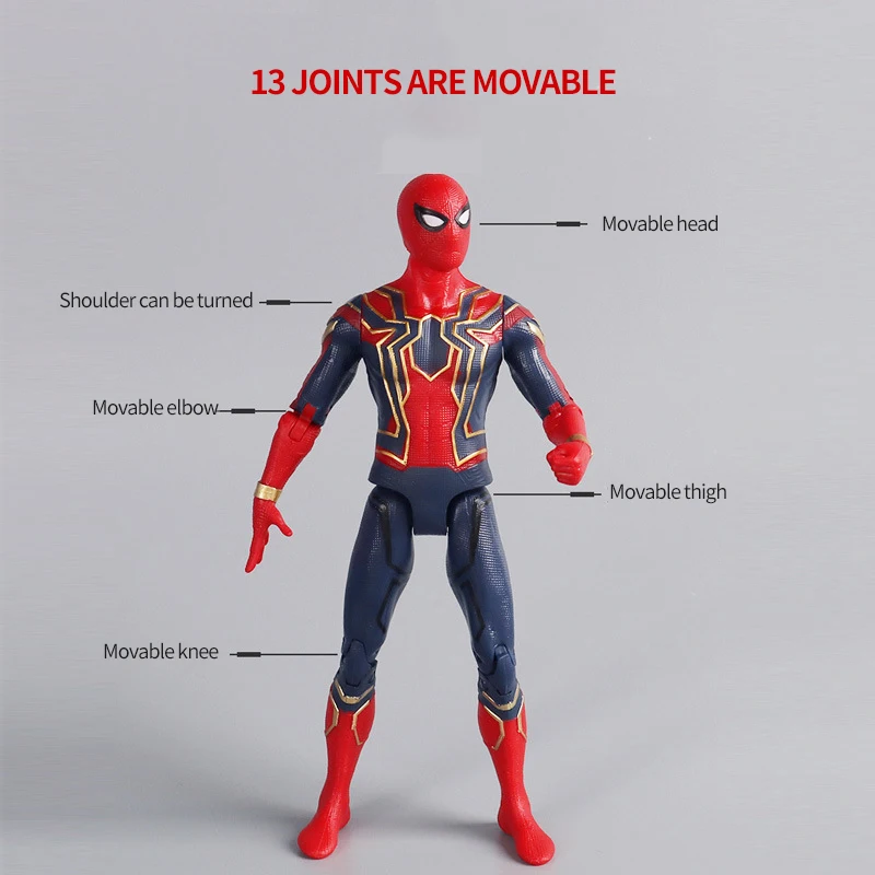 Экшн-фигурки супергероев OEM игрушечные фигурки 3D принтер оранжевая коробка стильная упаковка пластиковый цвет