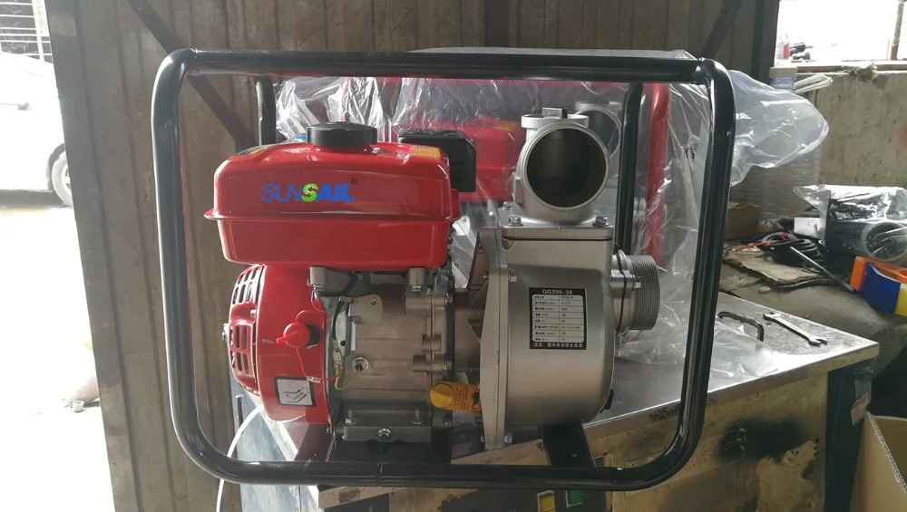 agriculture portable farm gasoline  power water pump machine irrigation system