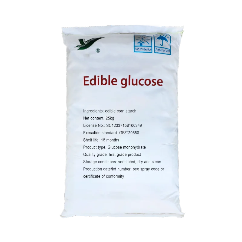 The most sold Bulk food grade glucose powder 99.5% dextrose monohydrate