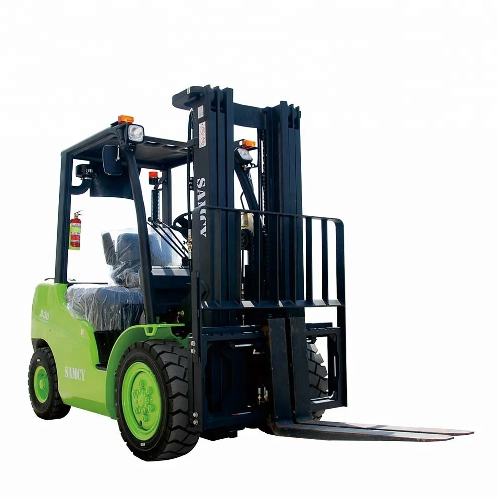 SAMCY Forklift 100% On-time Shipment Protection 3.5T Chinese Engine Diesel Forklift