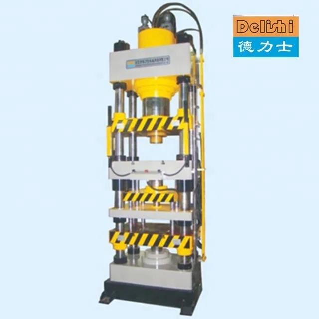 High speed production line automatic four column multi column hydraulic pressing ceramic powder machine