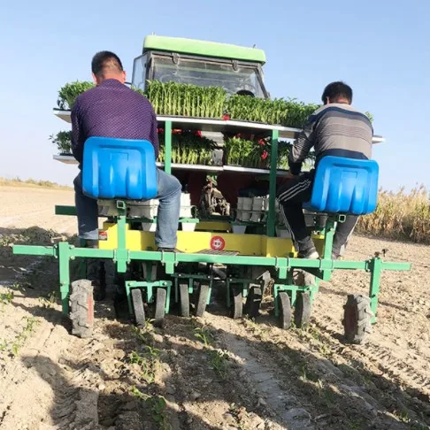2ZBX series transplanter onion tomato transplanting machine for seedlings greenhouse seeding transplanting machine equipment