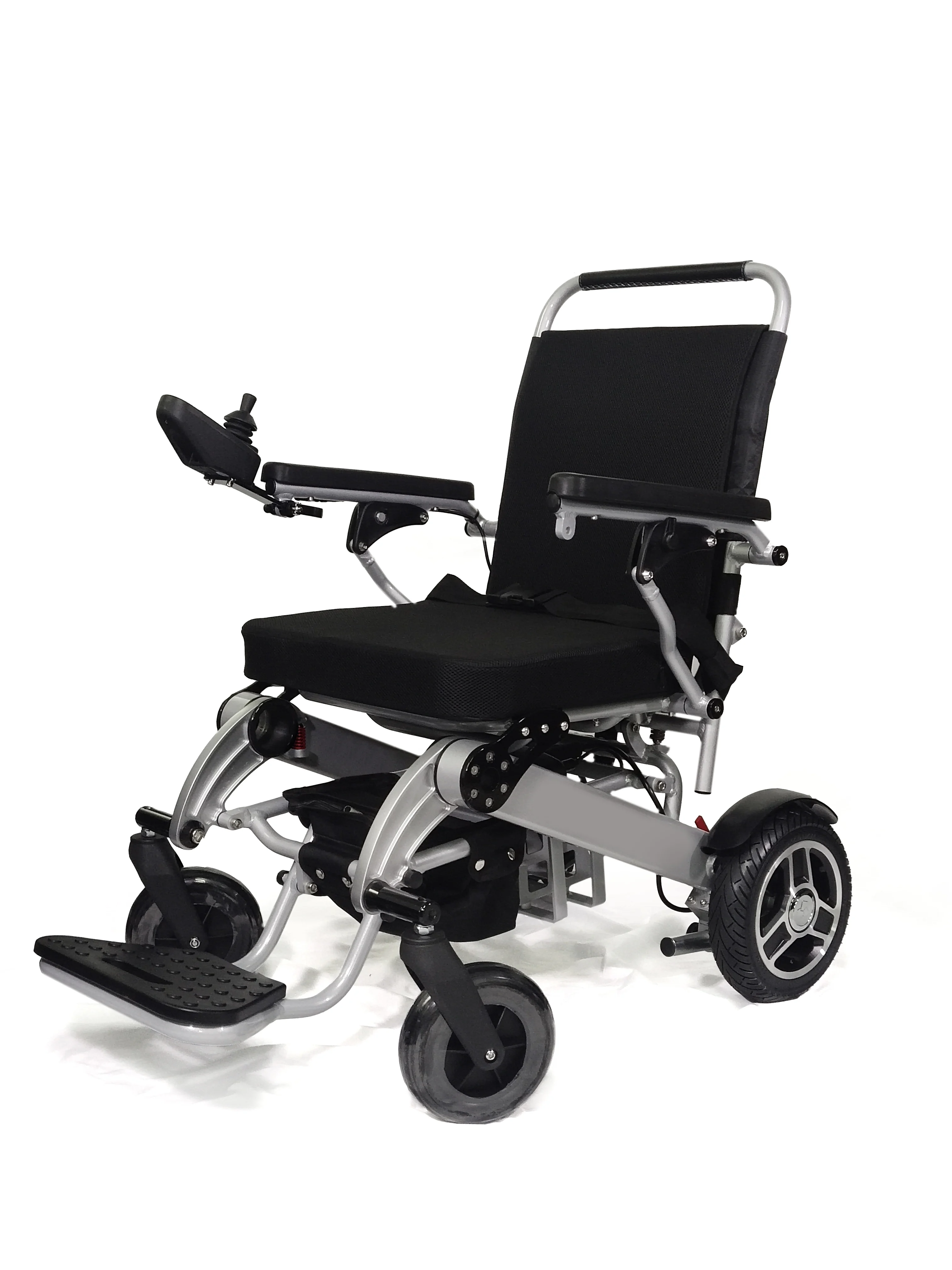 HEDY SEW01 Smart Lightweight Folding SOS Call FM Remote Control Power Electric Mobility Wheelchair for Elderly  and Handicapped